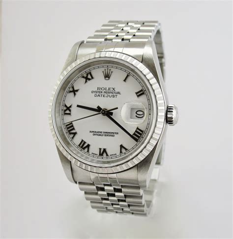 rolex datejust perpetual acciaio satinato uomo|Altro.